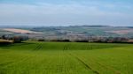 Scenic View Of The Rolling Oxfordshire Countryside Stock Photo