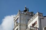 St Marks Clocktower Venice Stock Photo