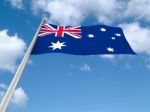 Australia Flag Stock Photo