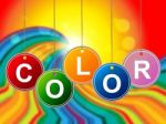 Colorful Color Means Paint Colors And Colour Stock Photo