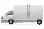 Delivery Truck Stock Photo