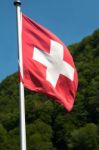 Swiss Flag Stock Photo