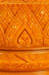 Carving Candle Texture Background Stock Photo