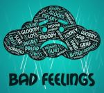 Bad Feelings Shows Ill Will And Adoration Stock Photo