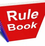 Policy Guidance Rule Book Stock Photo