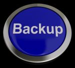 Backup Button Stock Photo