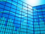 Office Building Means Business Graph And Backdrop Stock Photo
