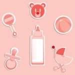 Baby Items Stock Photo