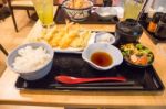 Original Traditional Japanese Breakfast Set(select Focus) Stock Photo