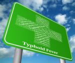 Typhoid Fever Represents Symptomatic Bacterial Infection And Aff Stock Photo
