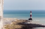 Beachey Head, Sussex/uk - May 11 : The Lighthouse At Beachey Hea Stock Photo