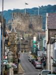 Conwy Town And Castle Stock Photo