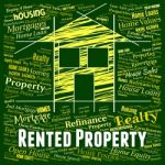 Rented Property Represents Apartments House And Rental Stock Photo