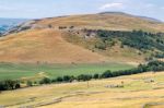 View Of The Countryside Around The Village Of Conistone In The Y Stock Photo