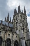 View Of Canterbury Cathedral Stock Photo