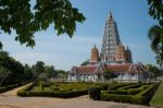 Wat Yan Sang Wararam Woramahawihan Temple, Thailand Stock Photo