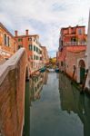 Venice Italy Unusual Scenic View Stock Photo