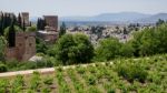 Granada, Andalucia/spain - May 7 : View From The Alhambra Palace Stock Photo