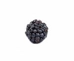 Blackberry Isolated On The White Background Stock Photo