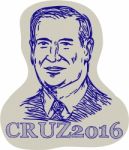 Ted Cruz 2016 President Drawing Stock Photo