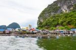 Koh Panyee Or Punyi Island Village Is Floating Stock Photo