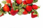 Red Tasty Strawberries Stock Photo