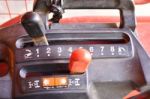 Speed Tractor Gearshift Knob Stock Photo