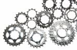 Bicycle Cassette Stock Photo