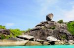 Similan Islands Beach In Southern Thailand Stock Photo