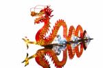 Chinese Dragon Lantern Stock Photo