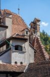 Bran, Transylvania/romania - September 20 : Exterior View Of Dra Stock Photo