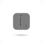 Creative L-letter Icon Abstract Logo Design  Template Stock Photo