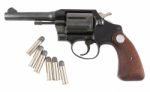 Revolver And Bullets Stock Photo