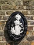 Plaque Of St Katherine By The Tower Church In London Stock Photo
