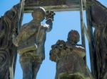 Marbella, Andalucia/spain - May 4 : Boys And Window Sculpture By Stock Photo