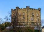 Durham, County Durham/uk - January 19 : View Of The Castle In Du Stock Photo
