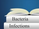 Bacteria Infection Shows Health Care And Virus Stock Photo