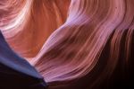 Sand Scoured Rocks In Lower Antelope Canyon Stock Photo