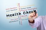 Health Check Concept Stock Photo