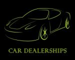 Car Dealerships Represents Business Organisation And Automotive Stock Photo