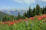 Colorado Mountains Stock Photo