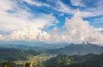 Landscape On Phu Chi Fa Forest Park Stock Photo