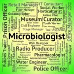 Microbiologist Job Meaning Cell Physiology And Experts Stock Photo