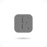 Creative E-letter Icon Abstract Logo Design  Template Stock Photo