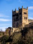 Durham, County Durham/uk - January 19 : The Cathedral In Durham, Stock Photo