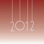 2012 New Year Stock Photo