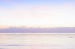 Beach And Sky Sunset Background,retro Effect Stock Photo