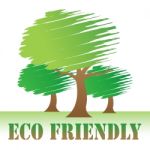 Eco Friendly Shows Earth Day And Eco-friendly Stock Photo
