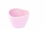Pink Ceramic Bowl Isolated On White Background Stock Photo