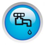 Water Tap  Icon Stock Photo